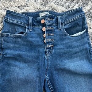 Maurices High Rise Dark Blue Jeans